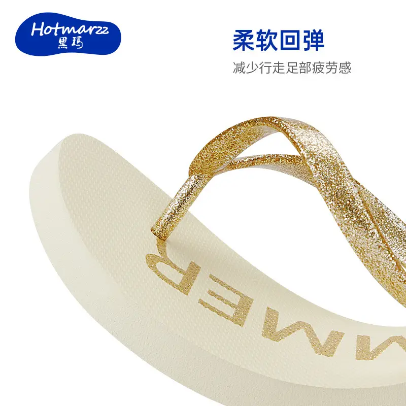 Hotmarzz Women's Non-Slip Flip-Flops Indoor and Outdoor Slippers for Home and Shopping Pe - Image 6