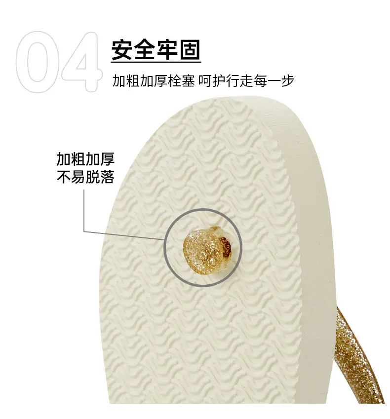 Hotmarzz Women's Non-Slip Flip-Flops Indoor and Outdoor Slippers for Home and Shopping Pe — feature 11