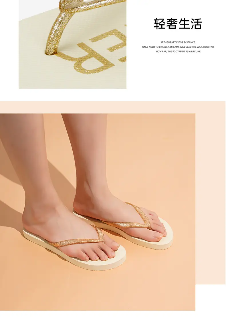 Hotmarzz Women's Non-Slip Flip-Flops Indoor and Outdoor Slippers for Home and Shopping Pe — feature 5