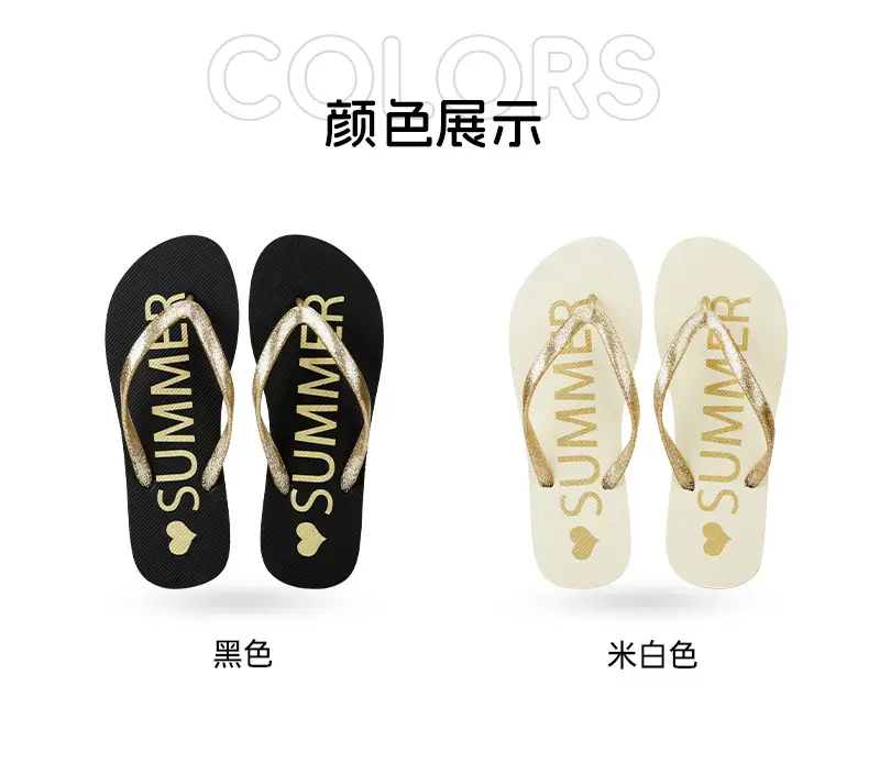 Hotmarzz Women's Non-Slip Flip-Flops Indoor and Outdoor Slippers for Home and Shopping Pe — feature 7