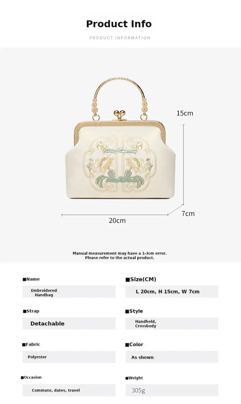 New Chinese Style Embroidered Women's Bag Small Square Bridesmaid Handbag — feature 2