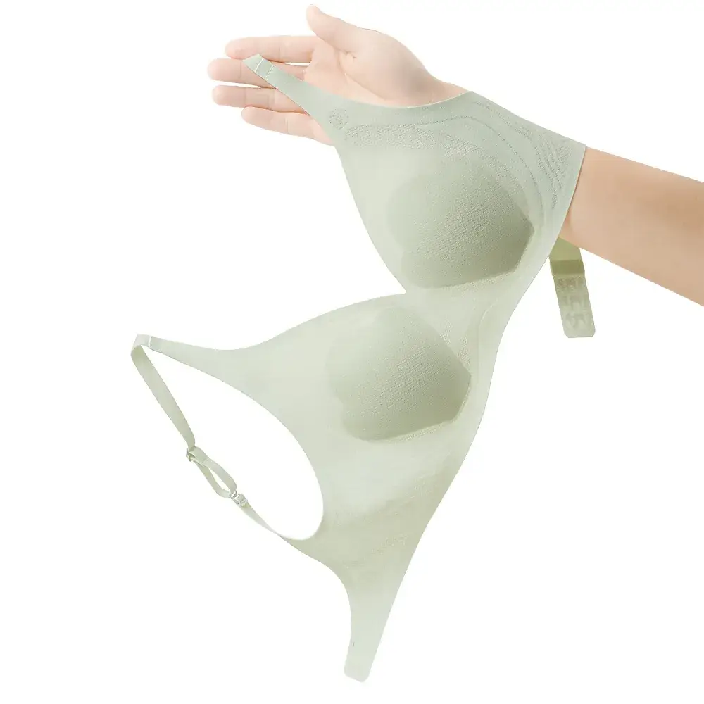 Wireless Jelly Cat Claw Cup Underwear for Women