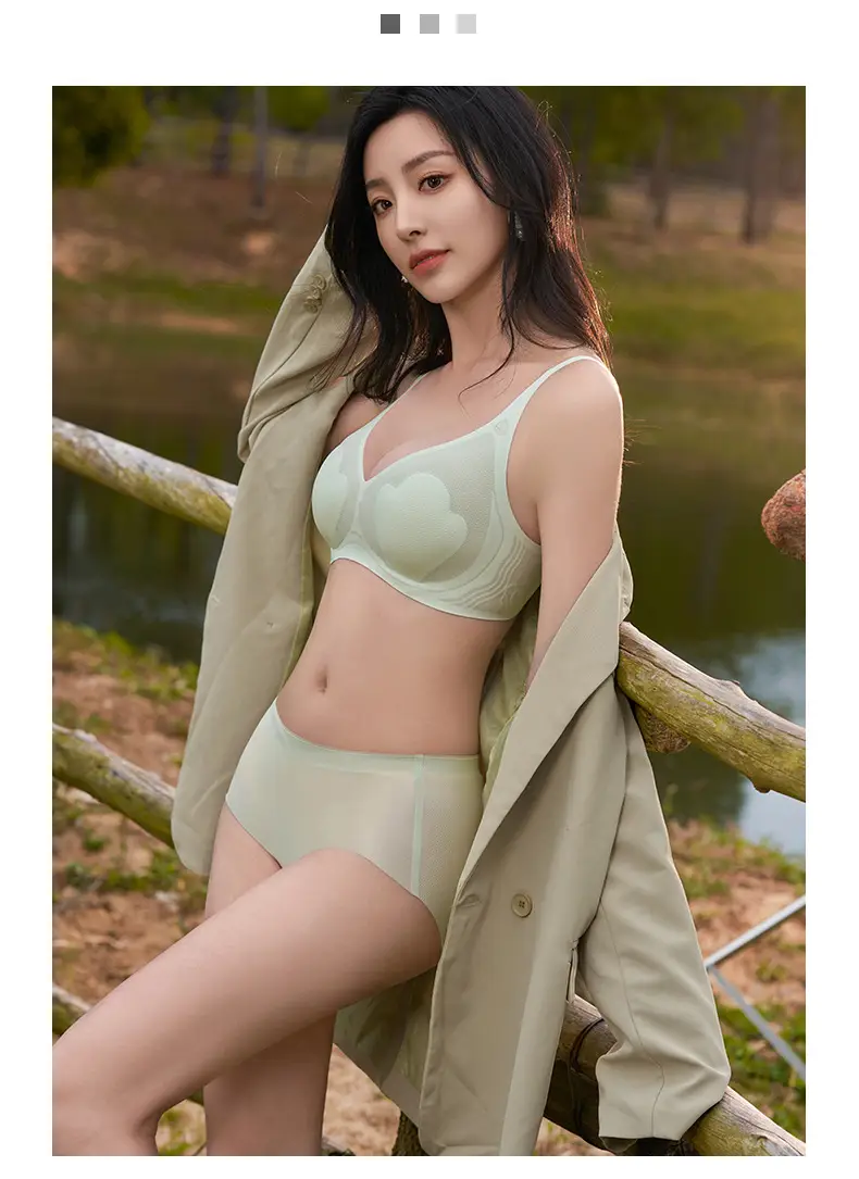 Wireless Jelly Cat Claw Cup Underwear for Women — feature 17