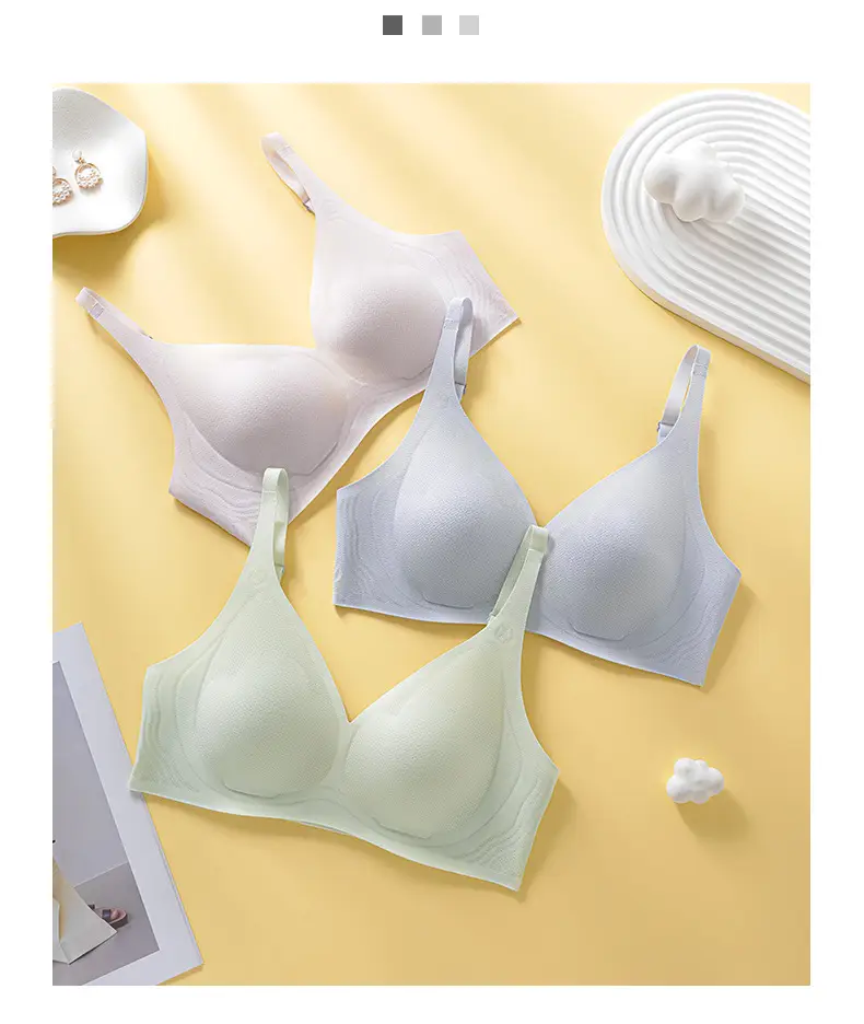 Wireless Jelly Cat Claw Cup Underwear for Women — feature 18