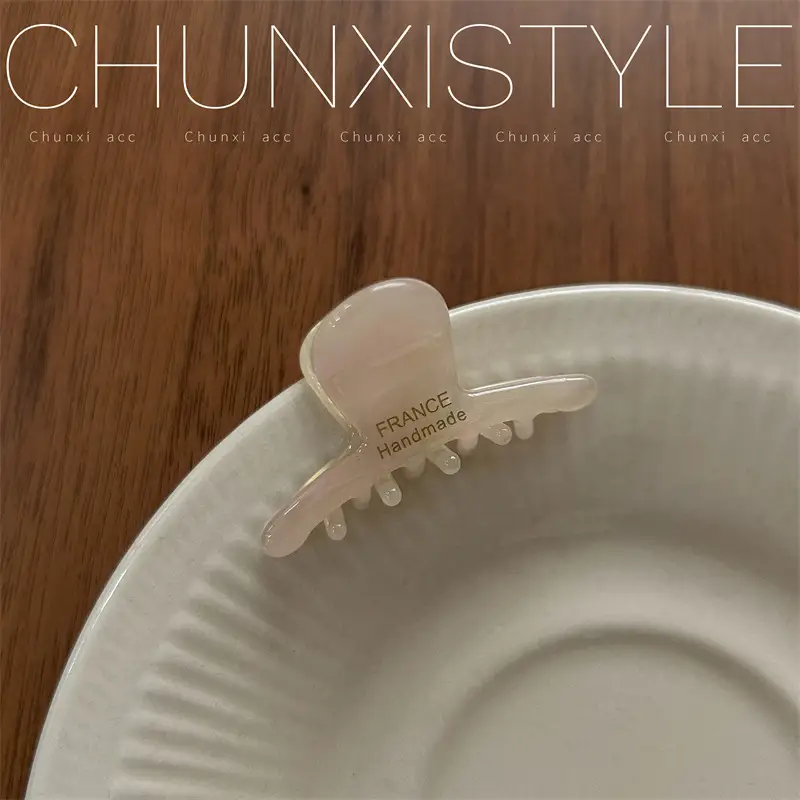 Acetate Hair Clip Half Tie Shark Clip for Children - Image 10
