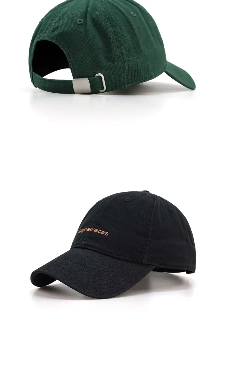 Brown Embroidered Baseball Cap for Women Men — feature 9
