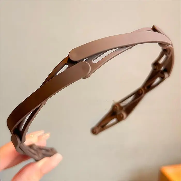 Retractable Pearl Hair Band for Women Travel Face Wash