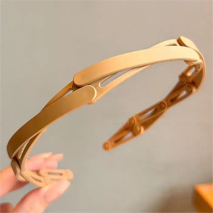 Retractable Pearl Hair Band for Women Travel Face Wash