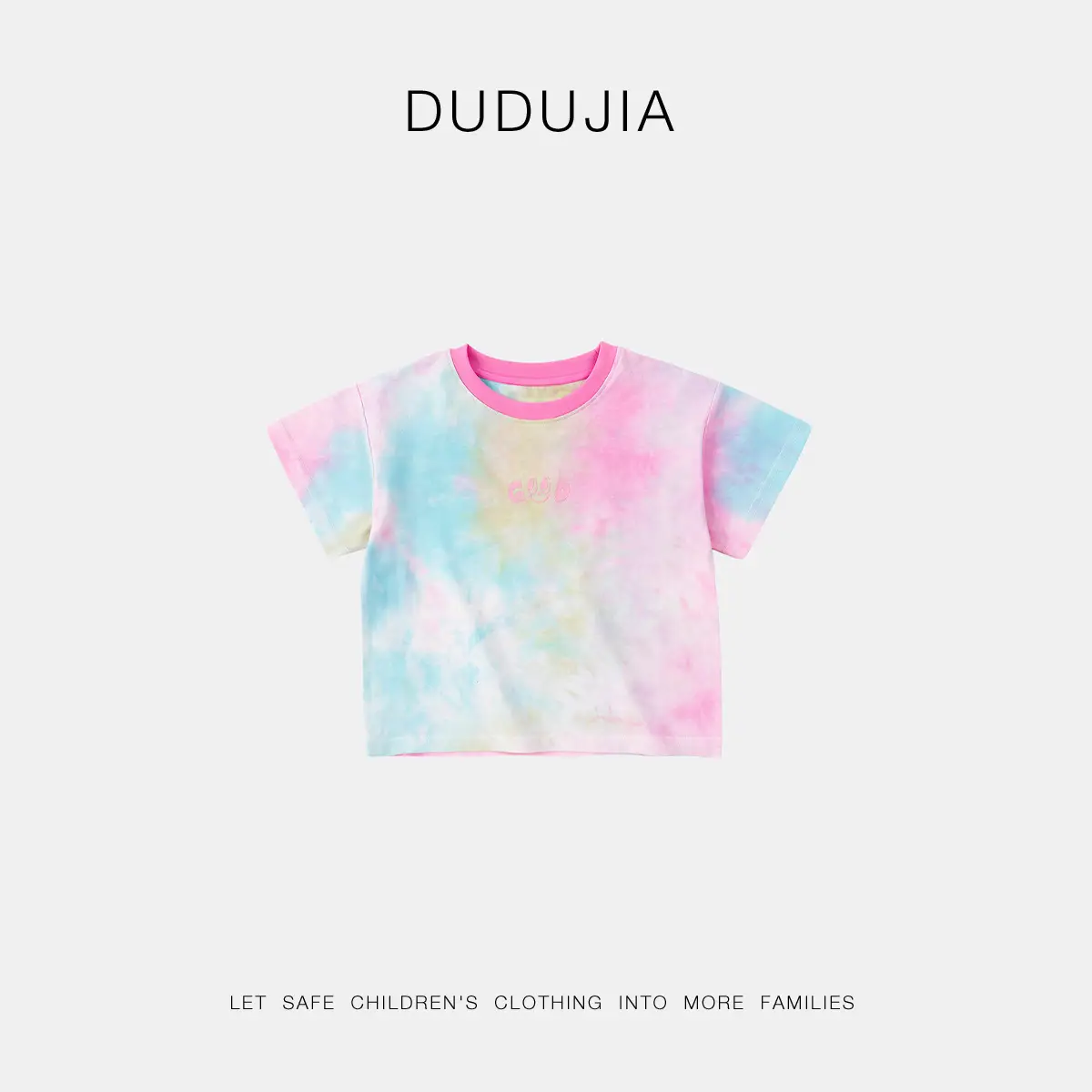 Dudu Jia Tie Dye Boys Summer T-Shirt - Image 3