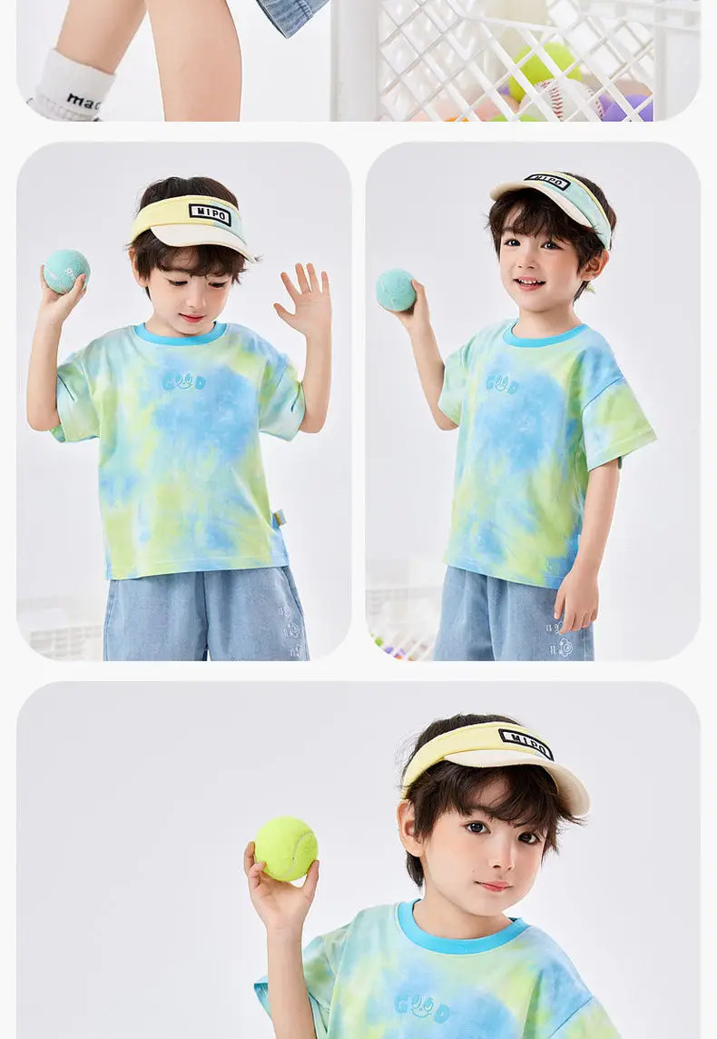 Dudu Jia Tie Dye Boys Summer T-Shirt — feature 11