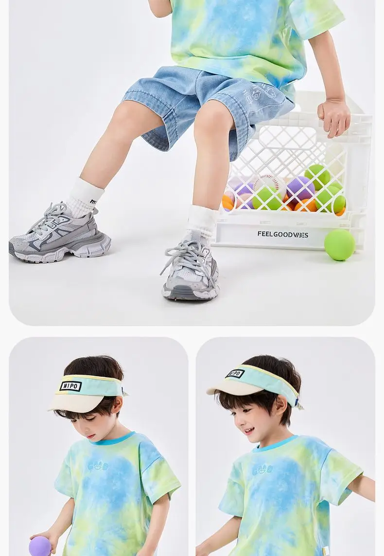 Dudu Jia Tie Dye Boys Summer T-Shirt — feature 12