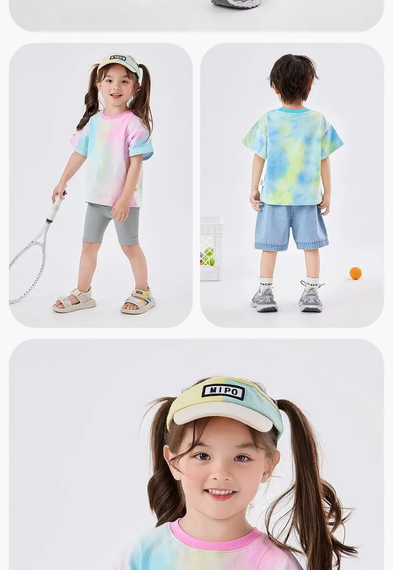Dudu Jia Tie Dye Boys Summer T-Shirt — feature 14