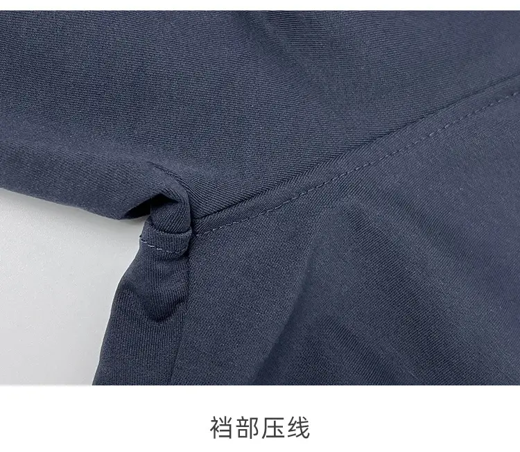 Boys Navy Blue Summer Sports Capri Pants — feature 10