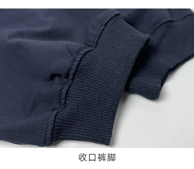 Boys Navy Blue Summer Sports Capri Pants — feature 11