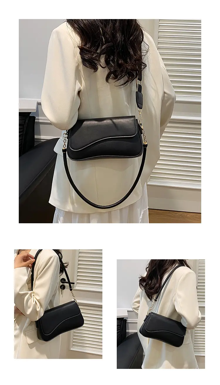 Elegant French Niche Brown Women's Crossbody Bag — feature 12