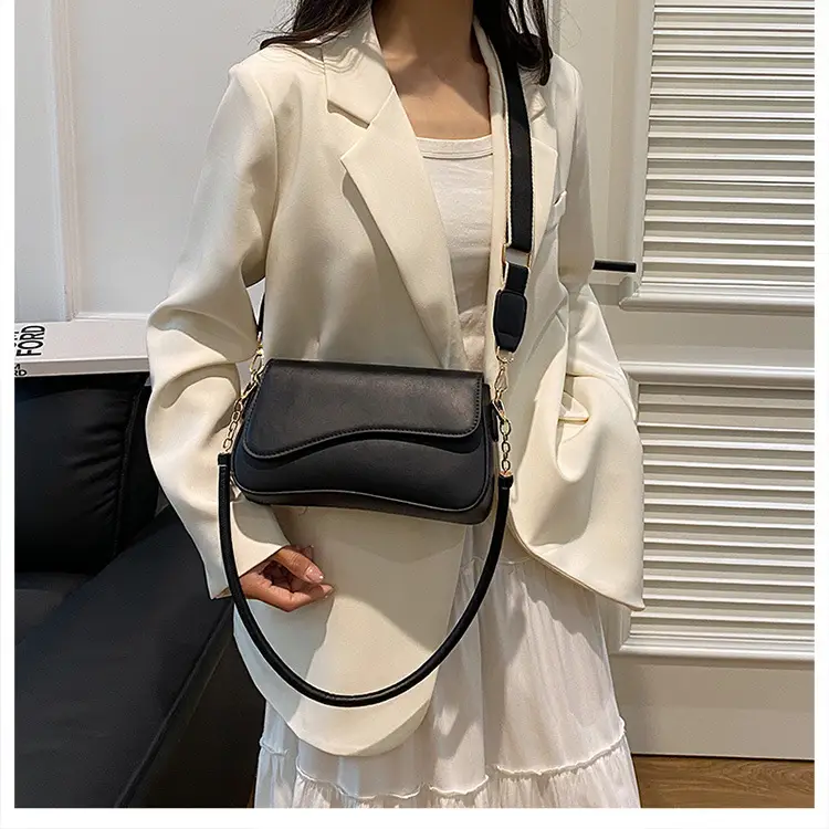 Elegant French Niche Brown Women's Crossbody Bag — feature 37