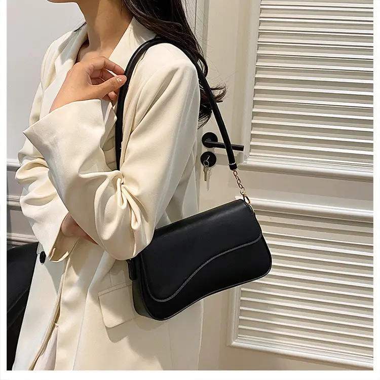 Elegant French Niche Brown Women's Crossbody Bag — feature 38