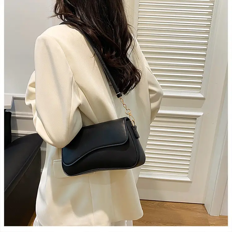 Elegant French Niche Brown Women's Crossbody Bag — feature 39