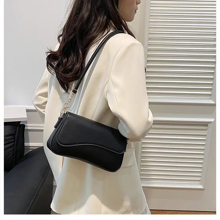 Elegant French Niche Brown Women's Crossbody Bag — feature 41