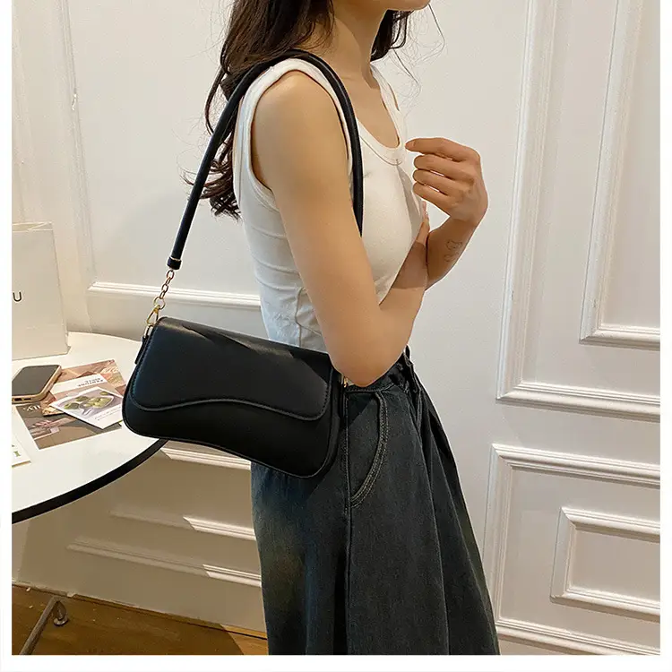 Elegant French Niche Brown Women's Crossbody Bag — feature 44