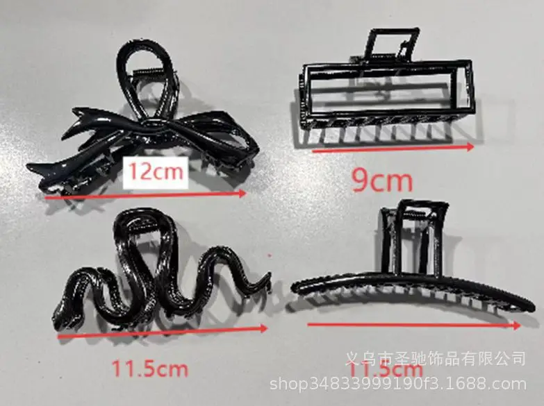 Summer Metal Hairpin Clip for Women with Sparkle Design - Image 45