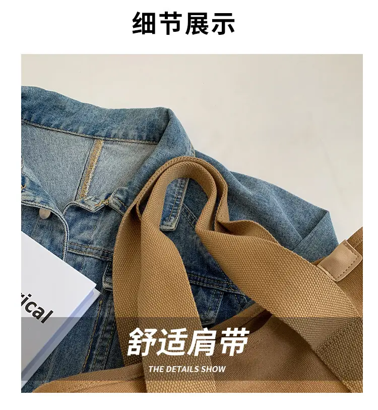 Large Canvas Shoulder Bag for Women 2026 — feature 12