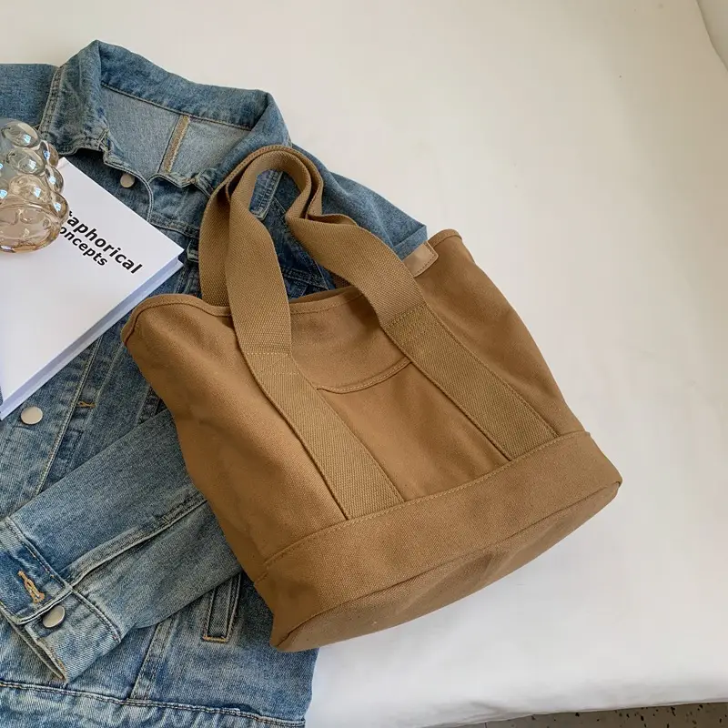 Large Canvas Shoulder Bag for Women 2026 - Image 2