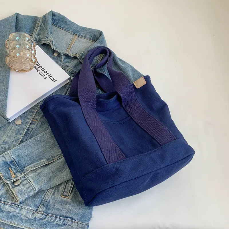 Large Canvas Shoulder Bag for Women 2026 - Image 4