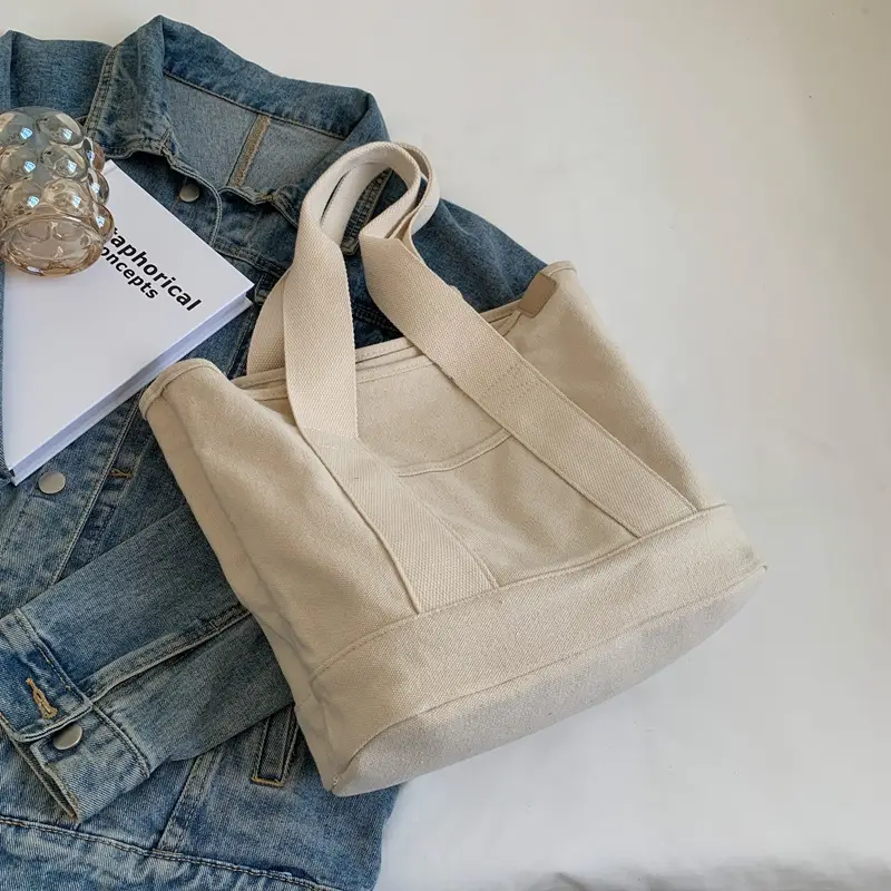 Large Canvas Shoulder Bag for Women 2026 - Image 6