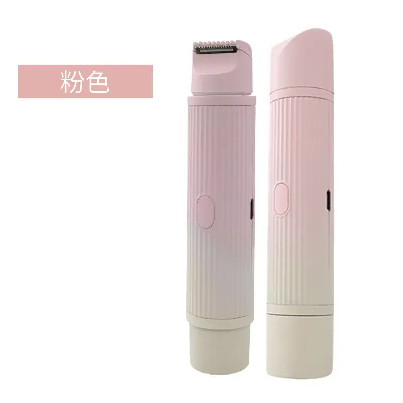 Women's Electric Hair Shaver Double Head Precision Trimmer - Image 2