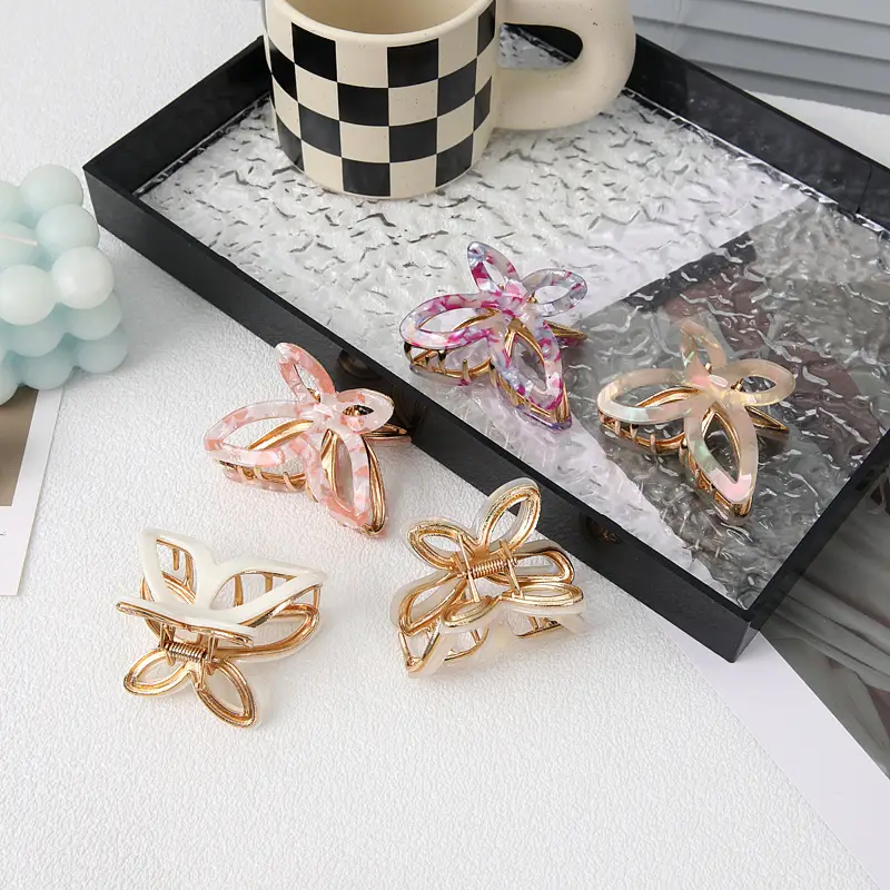 Retro Acetic Acid Butterfly Hairpin for Women - Image 10