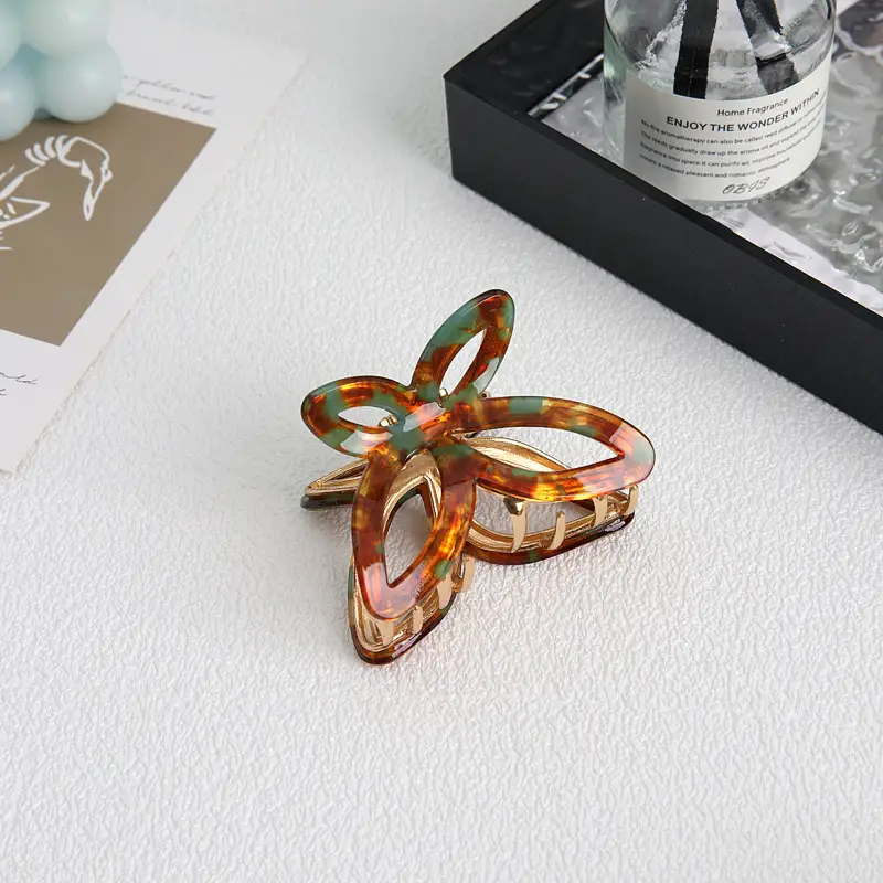 Retro Acetic Acid Butterfly Hairpin for Women - Image 5
