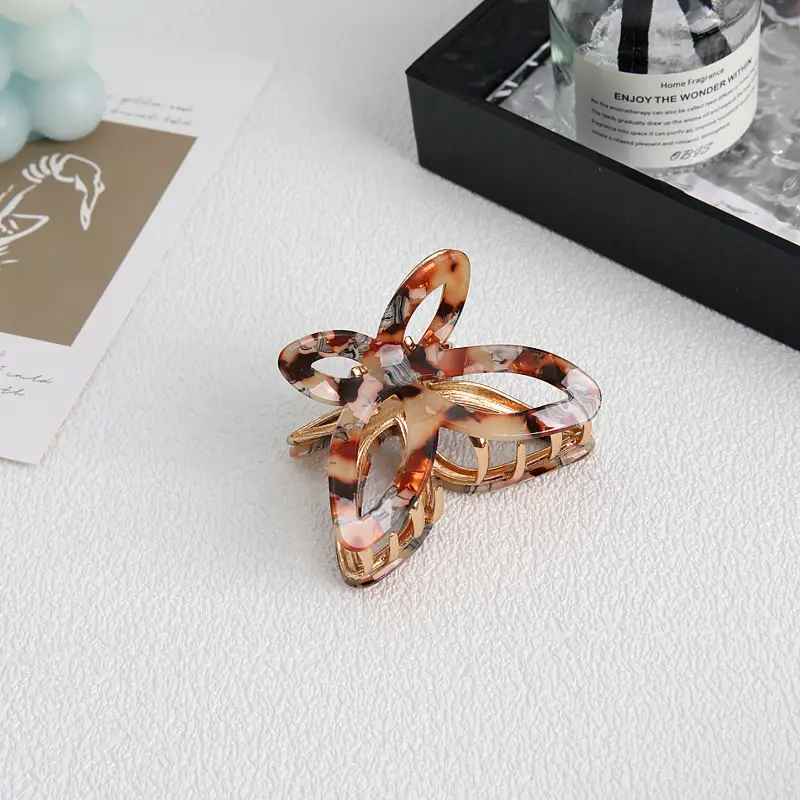 Retro Acetic Acid Butterfly Hairpin for Women - Image 7