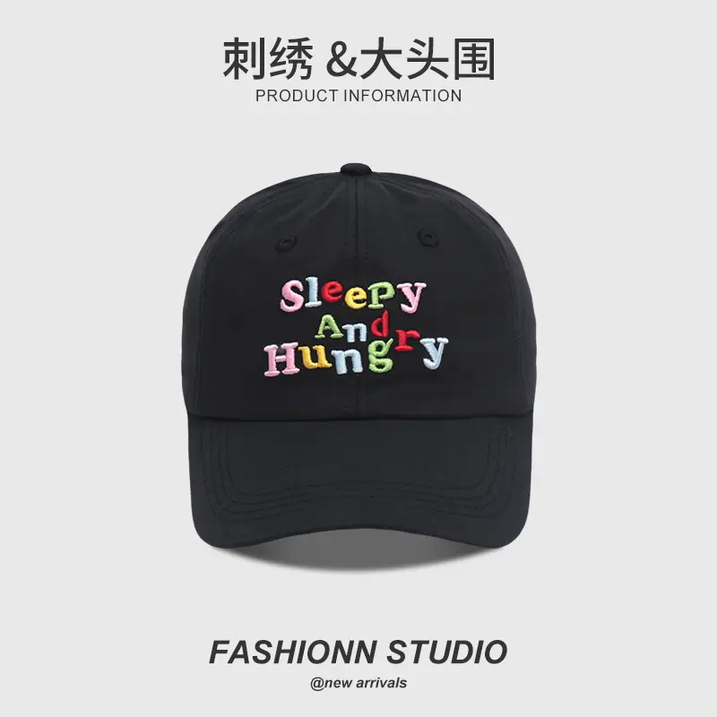 Pink Personalized Letter Embroidered Baseball Cap - Image 3