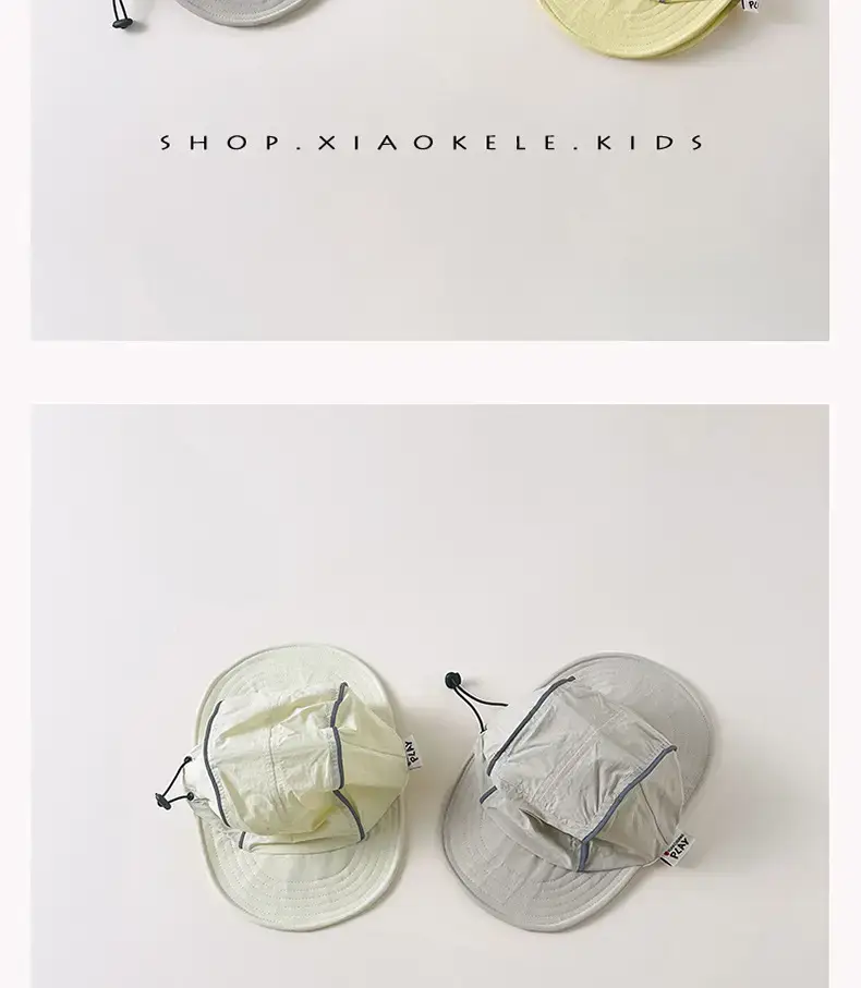 Double Bristled Baby Sun Hat Yellow 1 Year Old — feature 3