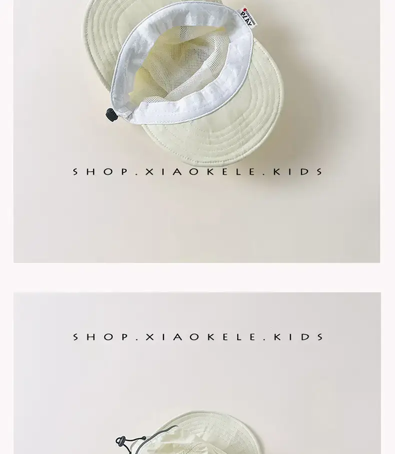 Double Bristled Baby Sun Hat Yellow 1 Year Old — feature 8