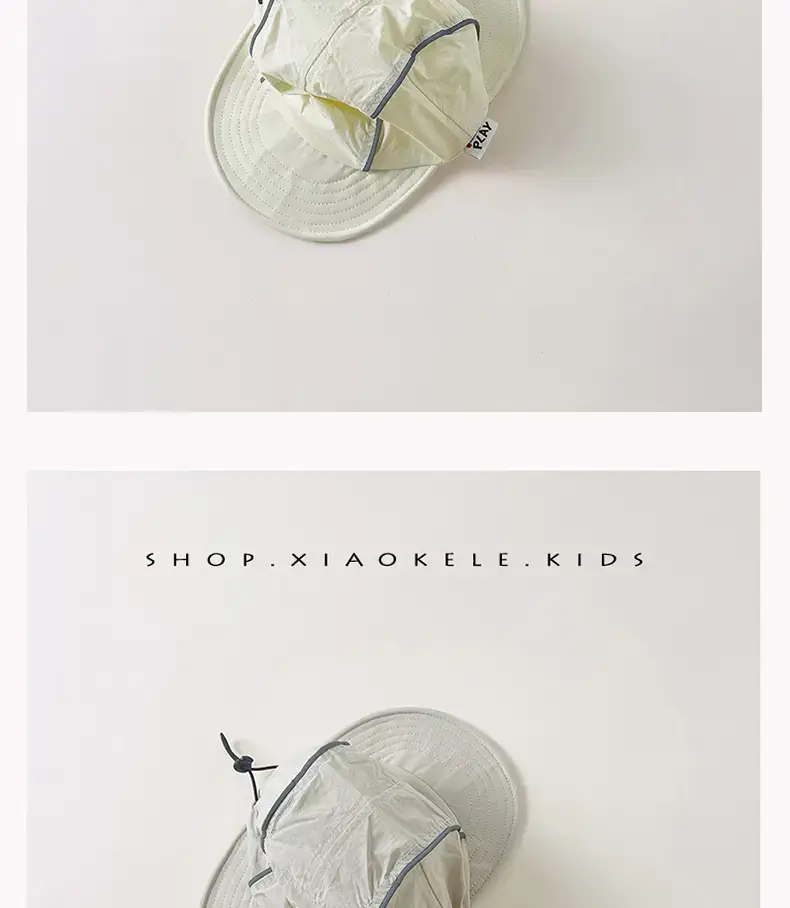 Double Bristled Baby Sun Hat Yellow 1 Year Old — feature 9