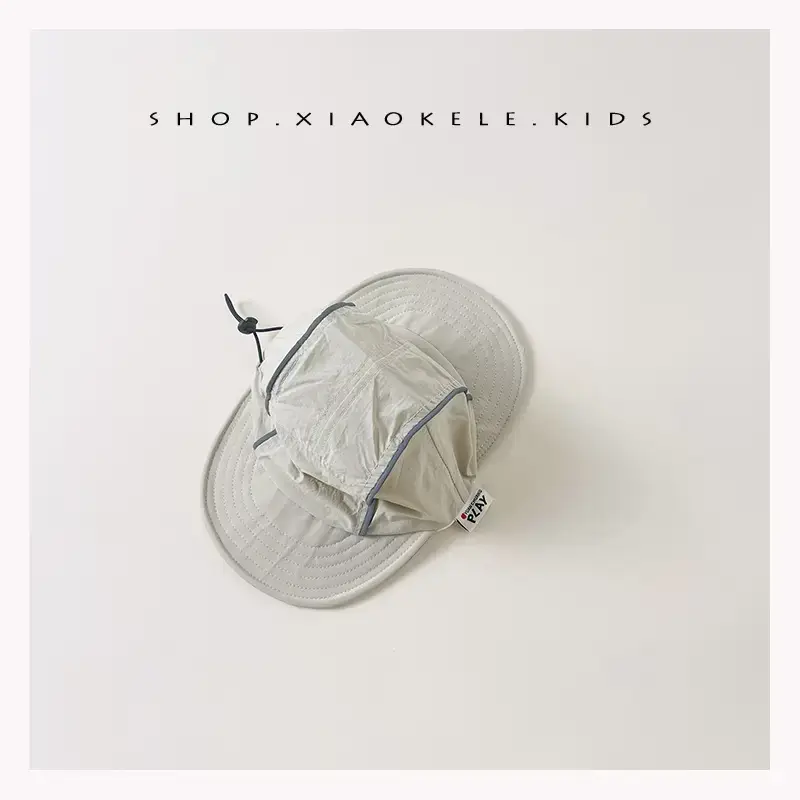 Double Bristled Baby Sun Hat Yellow 1 Year Old - Image 2