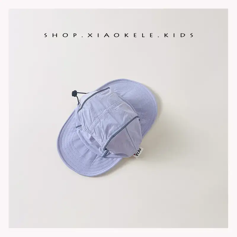 Double Bristled Baby Sun Hat Yellow 1 Year Old - Image 3