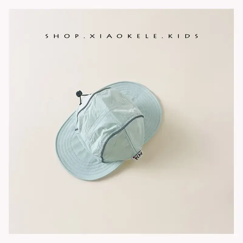 Double Bristled Baby Sun Hat Yellow 1 Year Old - Image 4