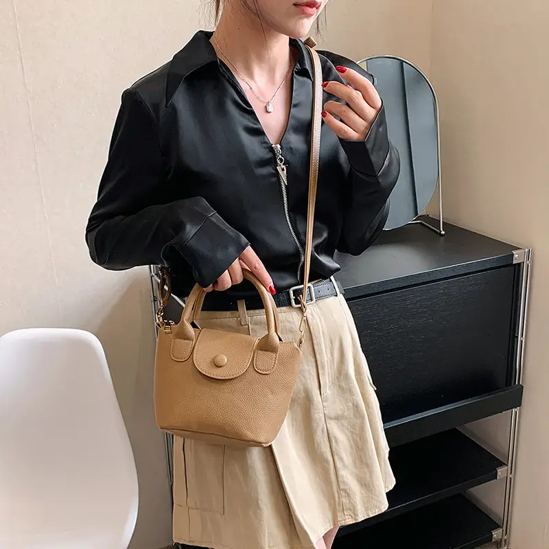 Niche Brown Satchel Bag for Women 2025 - Image 5