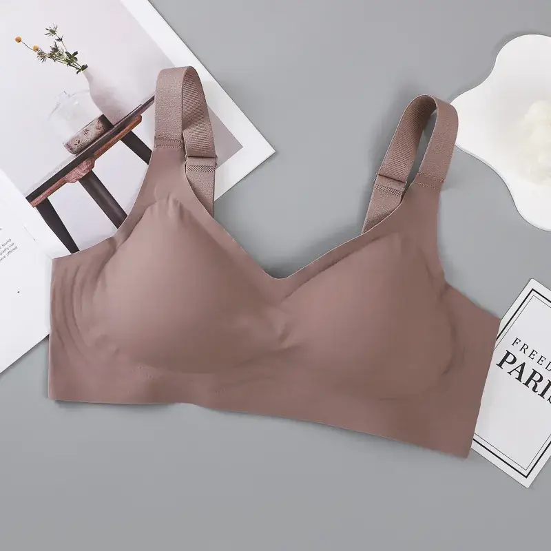 Soft Supportive Bra with Large Strap & No Steel Ring - Image 2