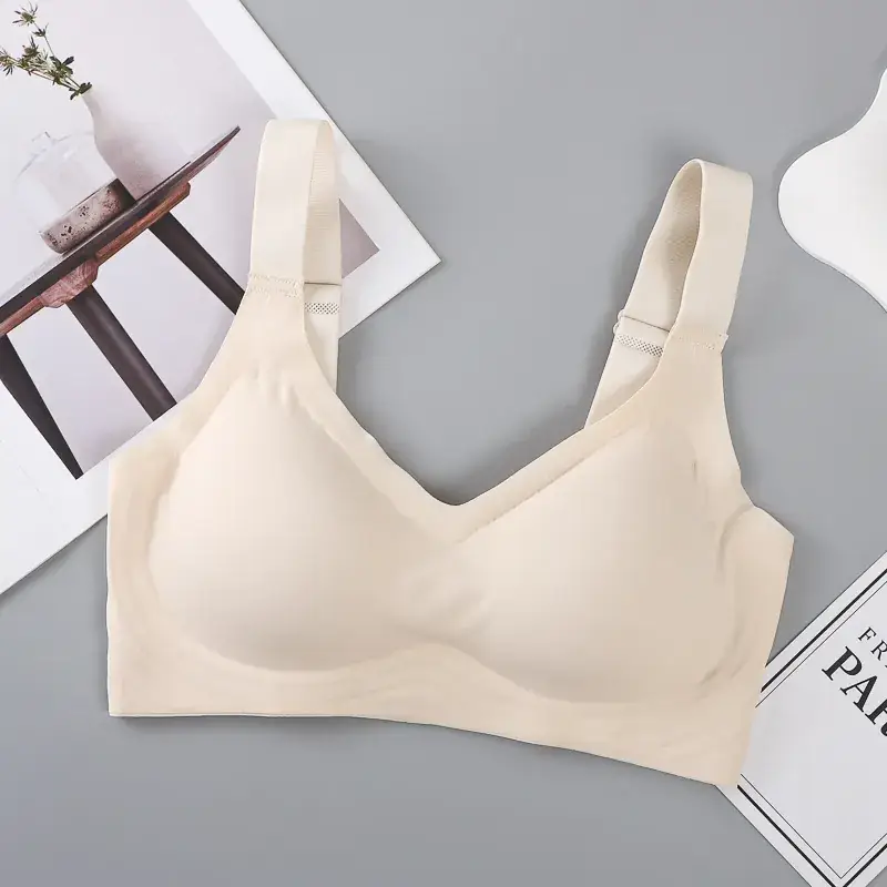 Soft Supportive Bra with Large Strap & No Steel Ring - Image 3