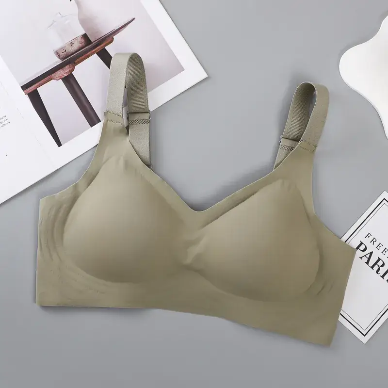Soft Supportive Bra with Large Strap & No Steel Ring - Image 4