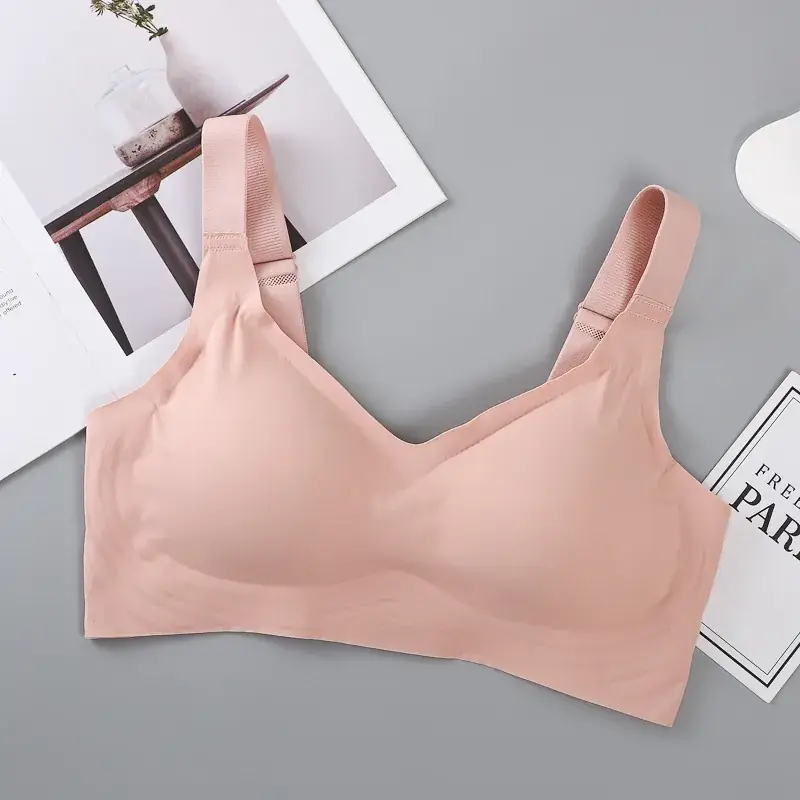 Soft Supportive Bra with Large Strap & No Steel Ring - Image 5