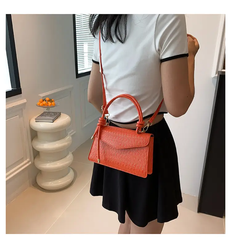 Orange Korean Style Crossbody Bag 2025 — feature 8