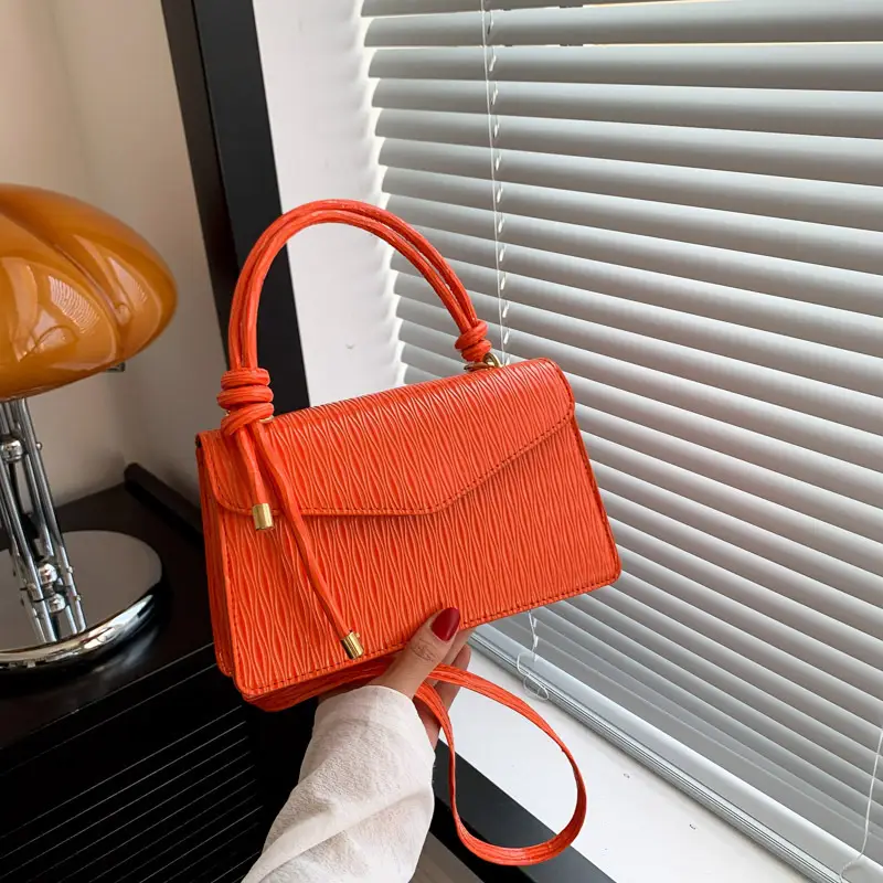 Orange Korean Style Crossbody Bag 2025 - Image 6