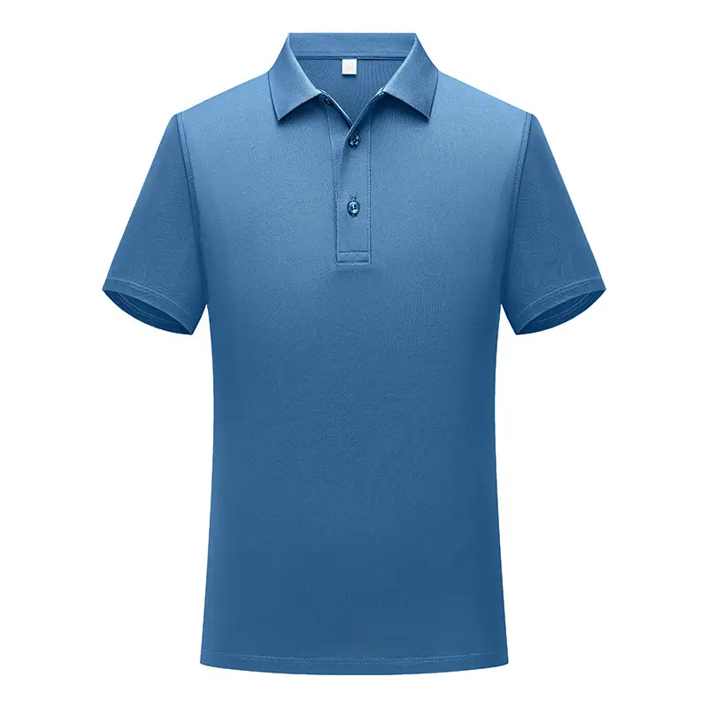 Summer 190g Mulberry Silk Polo Shirt 3 Button Light Beige - Image 6