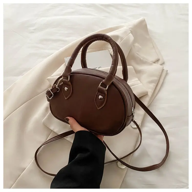 Vintage Niche Design Brown Shoulder Crossbody Bag Women Spring Summer 2024 — feature 22