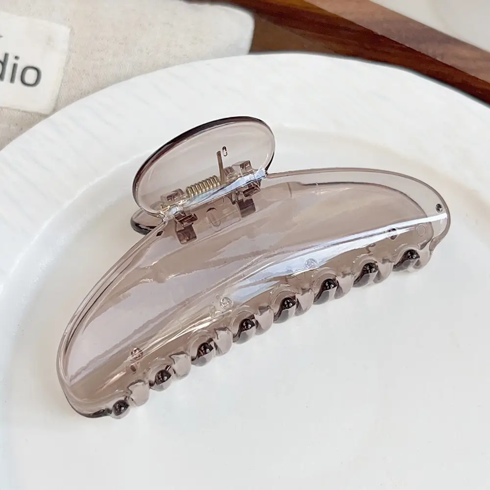 Korean Style Shark Clip for Women with Pearl Beads - Image 6